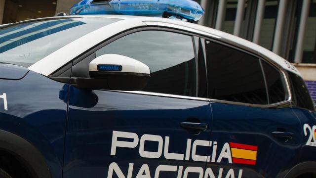 Vehículo de la Policía Nacional.