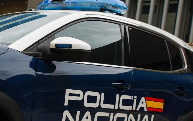 Vehículo de la Policía Nacional.