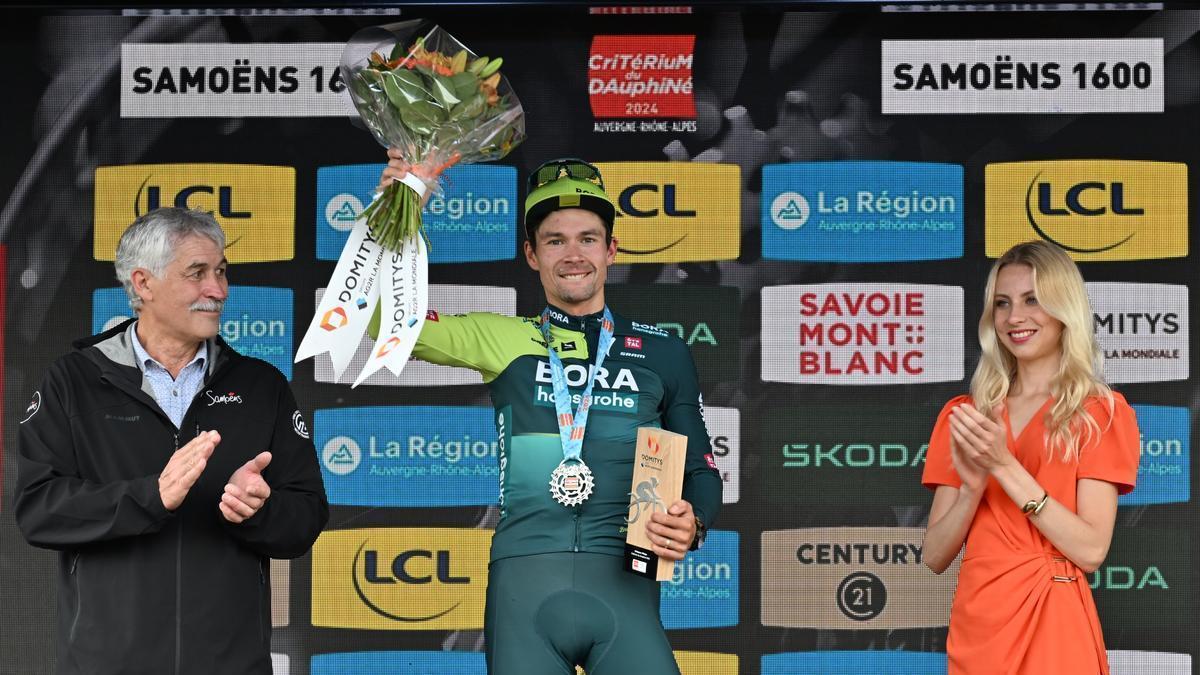 Primoz Roglic, ganador de la séptima etapa de la Dauphine.