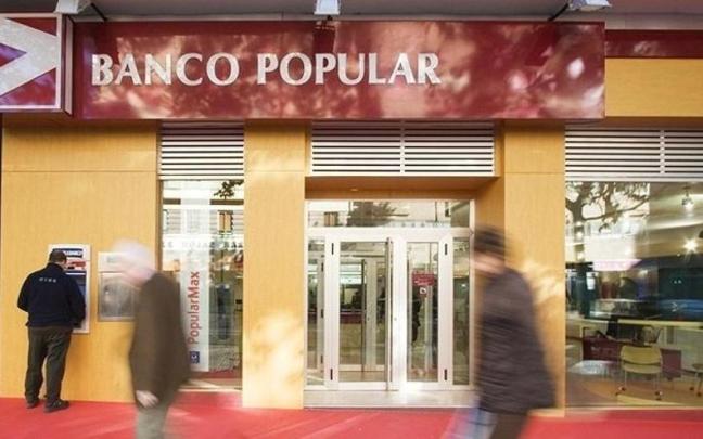 Una imagen de archivo de una sucursal del Banco Popular. / EP Una imagen de archivo de una sucursal del Banco Popular.