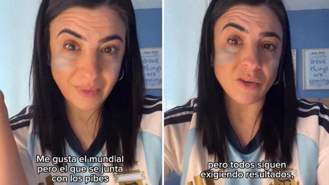 “Yo soy portero, goleador, defensor y director técnico”, explica la influencer argentina Johanna Gambardella.