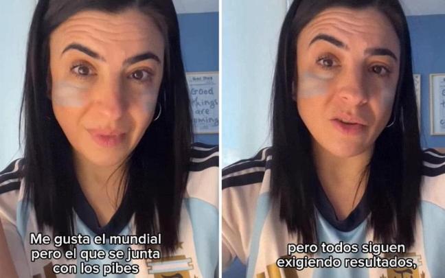 “Yo soy portero, goleador, defensor y director técnico”, explica la influencer argentina Johanna Gambardella.