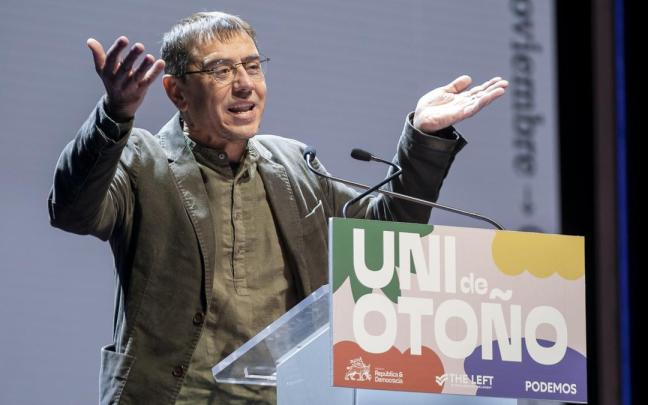 El cofundador de Podemos, Juan Carlos Monedero.
