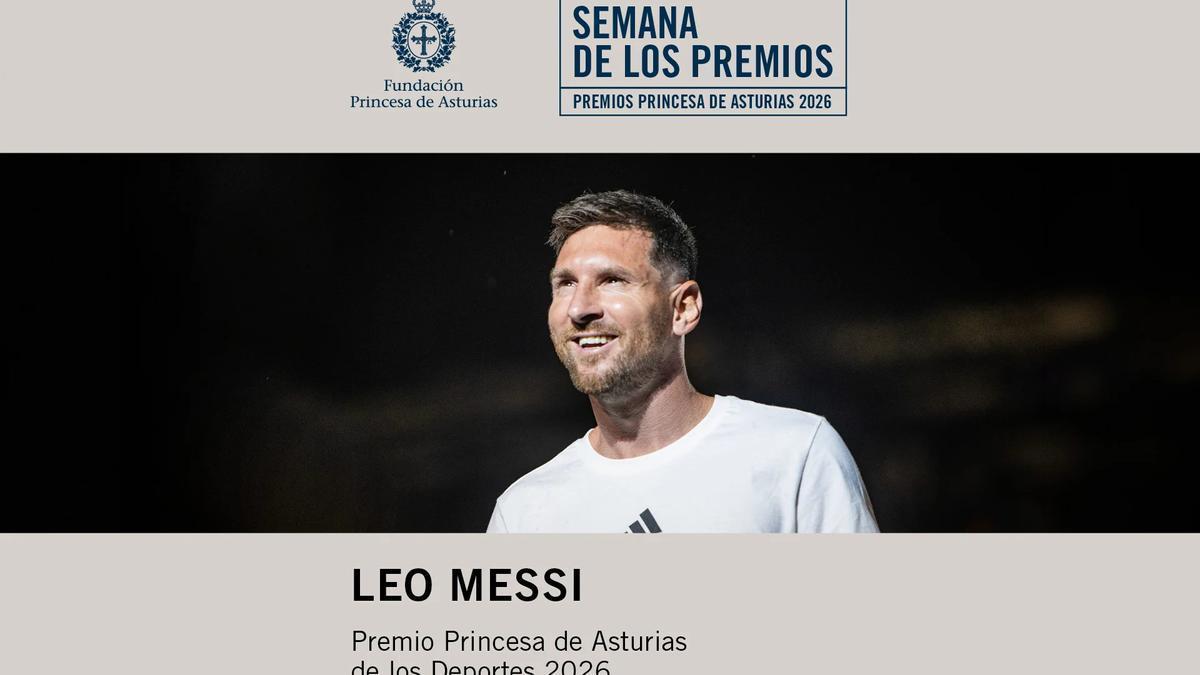 Encuentro de Leo Messi con el público.