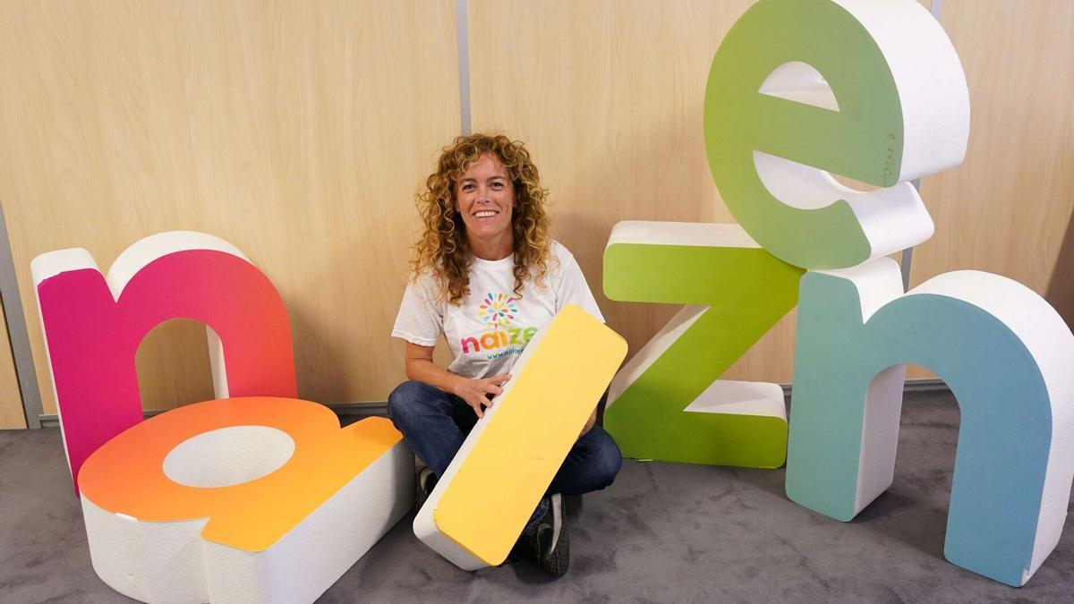 Bea Sever, portavoz de la asociación Naizen.