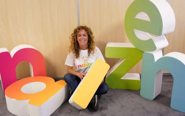 Bea Sever, portavoz de la asociación Naizen.
