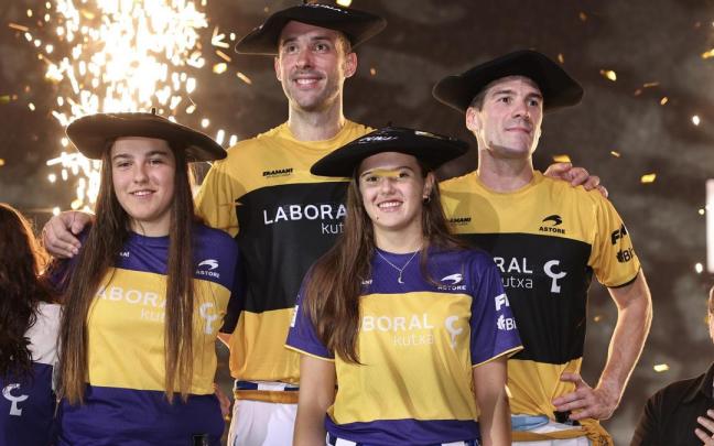 Barandika-López y Elaia-Maia, campeones de la Jai Alai League ante Urreisti-Basque y Sorozabal-Arai