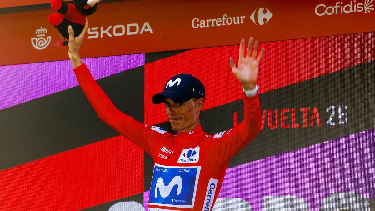 Enric Mas, líder de la Vuelta.