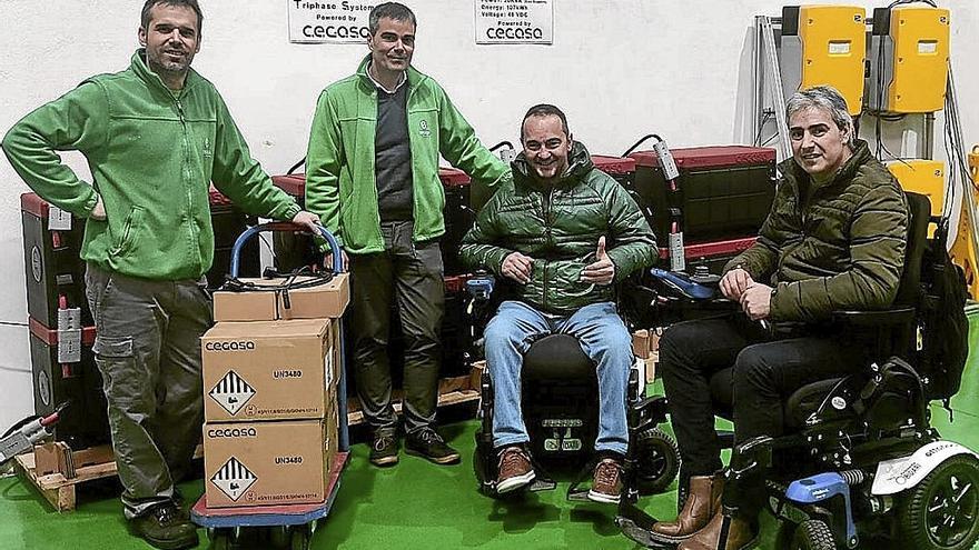 Arabeses en silla de ruedas 