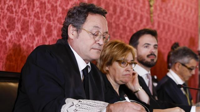 El fiscal general del Estado, Álvaro García Ortiz, en el Tribunal Supremo durante el juicio en su contra por un presunto delito de revelación de secretos.