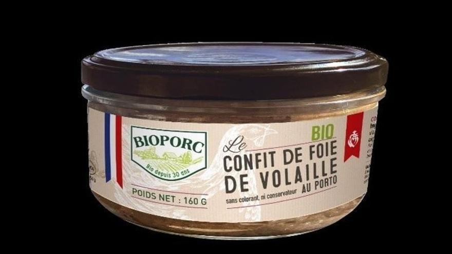 'Confit de foie de volaille au porto/ confit de hígado de ave al oporto' de la marca Bioporc.