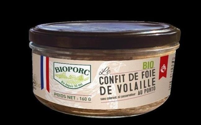 'Confit de foie de volaille au porto/ confit de hígado de ave al oporto' de la marca Bioporc.