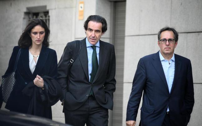 El empresario Javier López Madrid, a su llegada a la Audiencia Nacional.