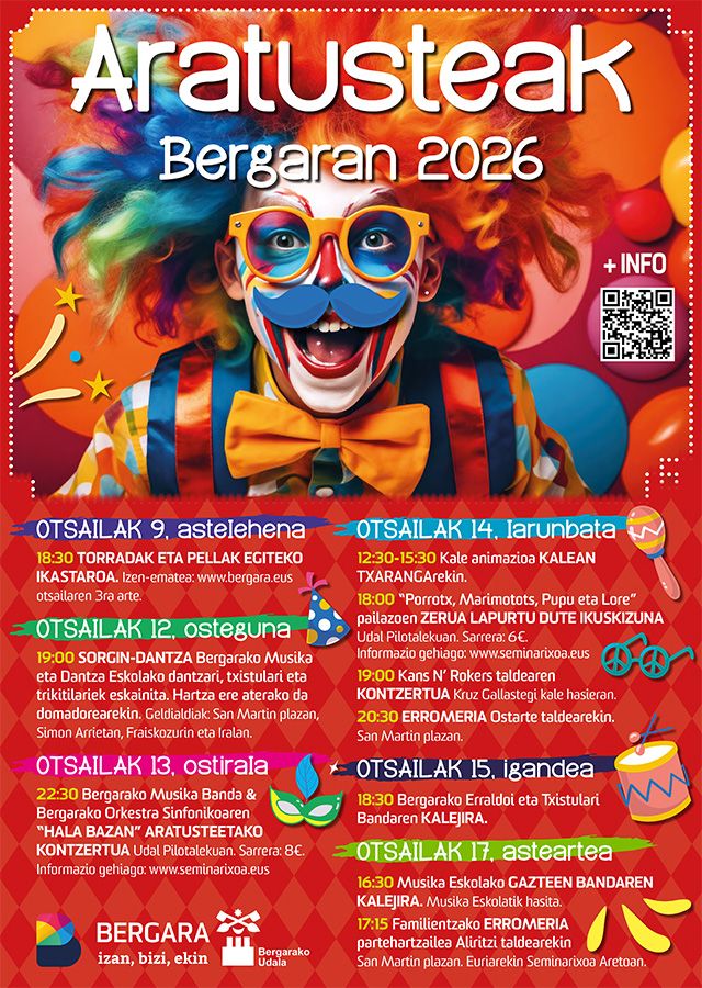 Programa completo de los Aratusteak.