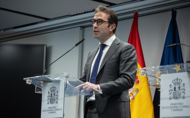 El ministro de Economía, Comercio y Empresa, Carlos Cuerpo. / EP El ministro de Economía, Comercio y Empresa, Carlos Cuerpo.