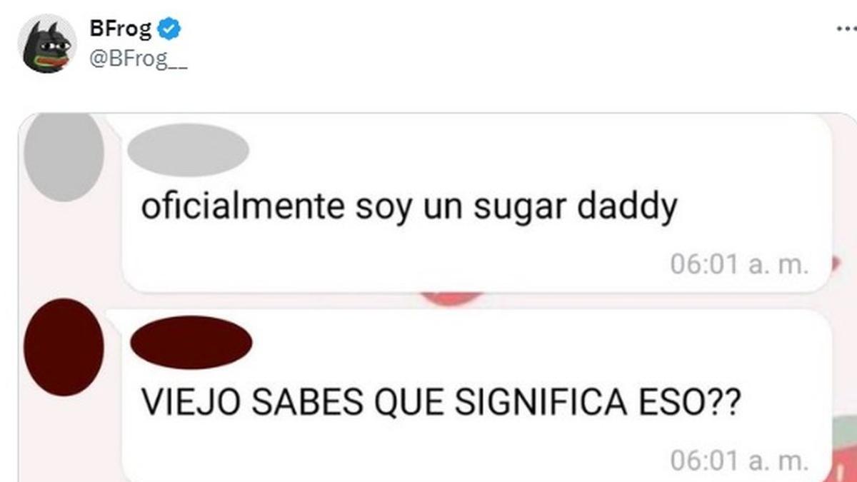 El comienzo de la conversación.