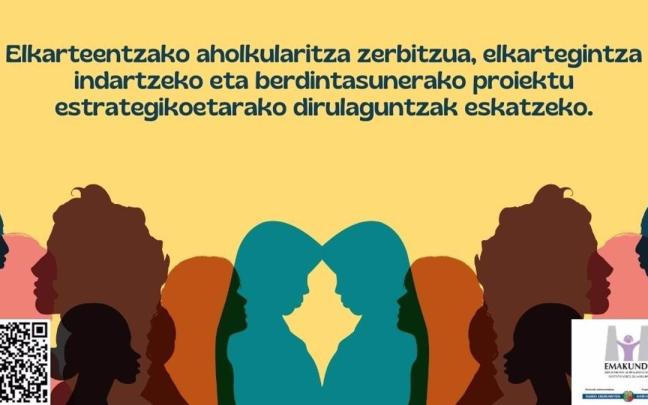 Emakundek aholkularitza eskaini die berdintasunerako proiektuak sustatzeko laguntzak eskatu dituzten elkarteei.