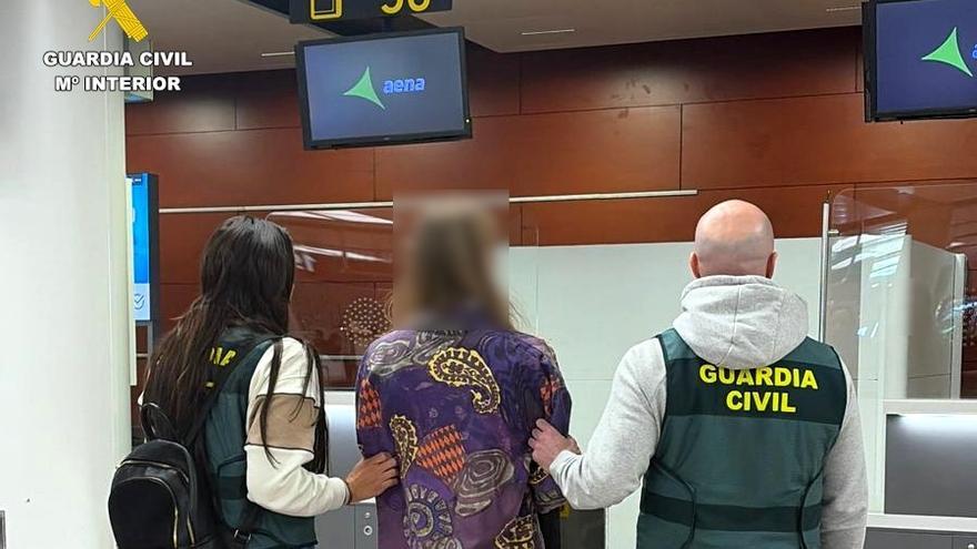 El detenido en el aeropuerto de Barcelona