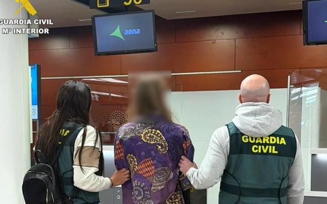 El detenido en el aeropuerto de Barcelona