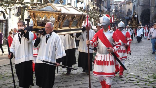 Los "armatus" acompañarán al Santo Sepulcro en su recorrido por las calles de Azpeitia el 3 de abril.