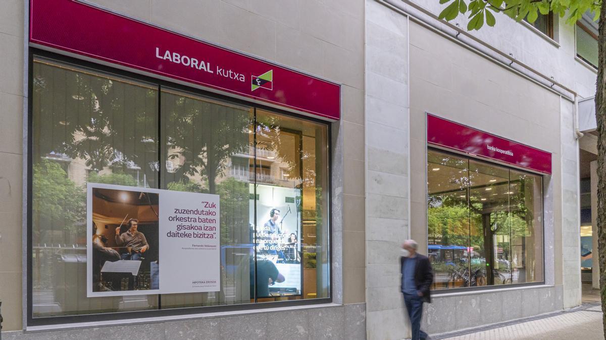 La actividad típicamente bancaria constituye uno de los "pilares principales" de los resultados de Laboral Kutxa.