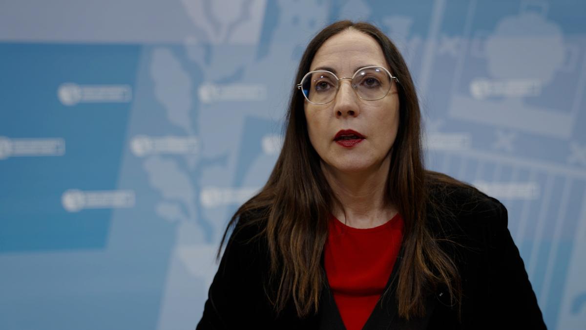 La consejera Begoña Pedrosa.