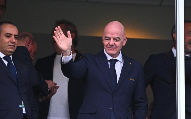 El presidente de la FIFA, Gianni Infantino