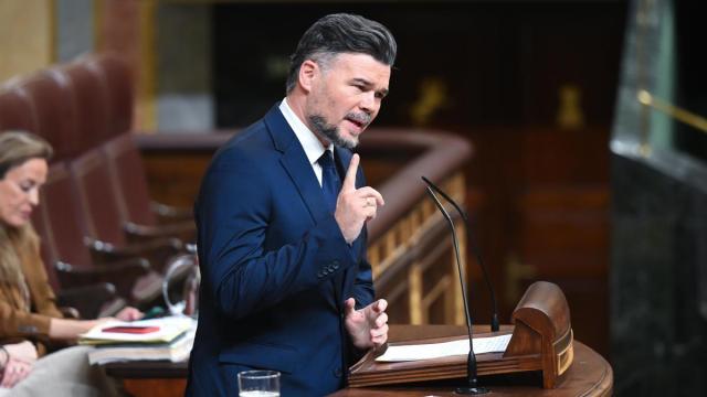 El portavoz de ERC en el Congreso, Gabriel Rufián.