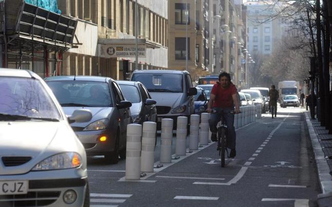 Calle Easo, una de las que se verán afectadas por los cambios circulatorios.