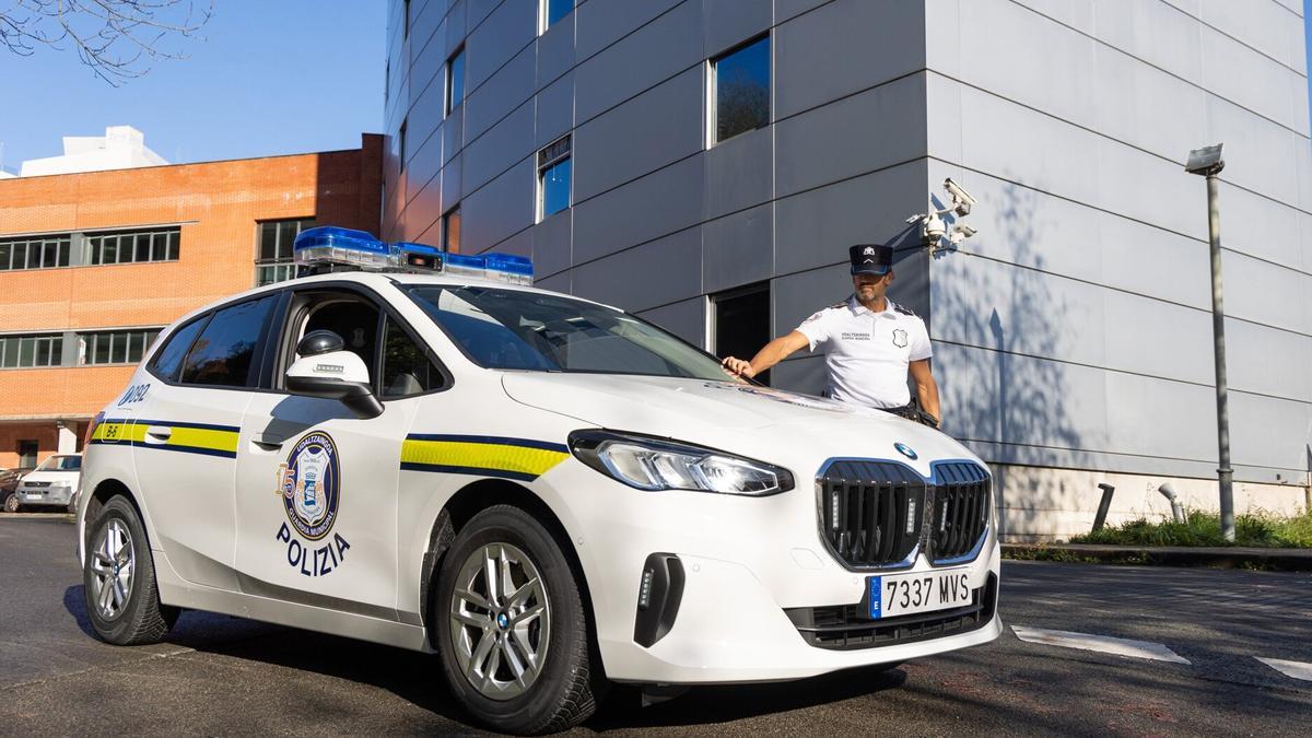 Imagen de archivo de una patrulla de la Guardia Municipal de Donostia / Iker Azurmendi