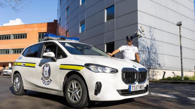 Imagen de archivo de una patrulla de la Guardia Municipal de Donostia / Iker Azurmendi