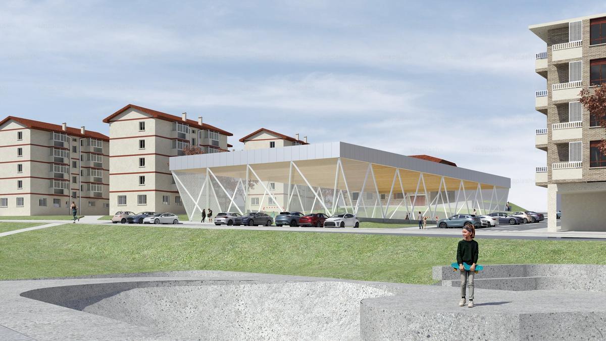 Con este proyecto se ampliará la zona deportiva