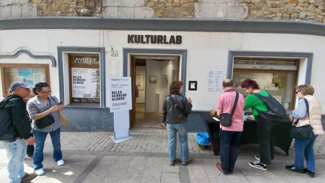 Exterior sede Kulturlab en una pasada exposición