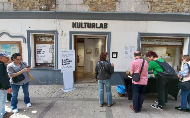 Exterior sede Kulturlab en una pasada exposición