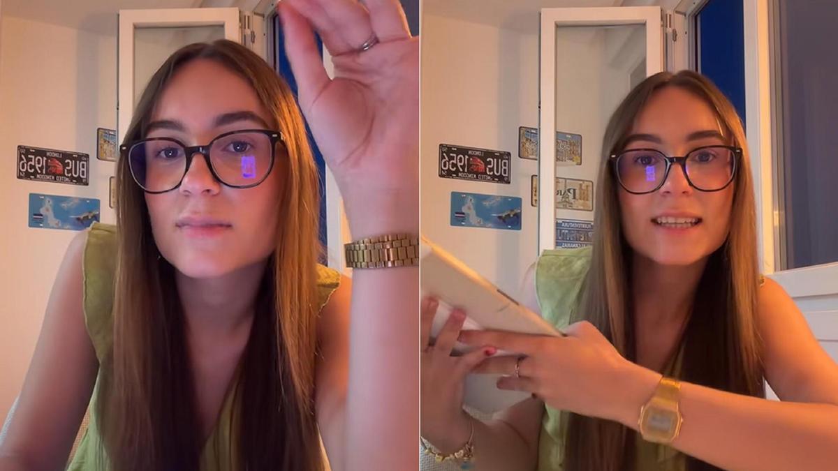 "Tengo toque de queda y no puedo usar el móvil", confiesa la joven estudiante.