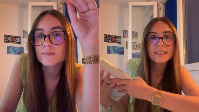 "Tengo toque de queda y no puedo usar el móvil", confiesa la joven estudiante.