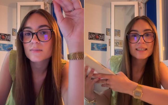 "Tengo toque de queda y no puedo usar el móvil", confiesa la joven estudiante.
