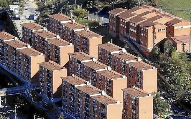 El barrio fue levantado en los años setenta.