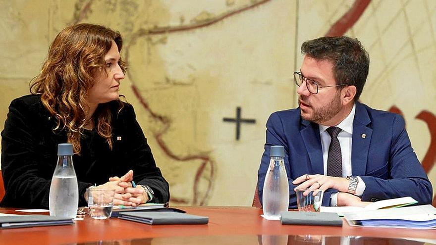 Pere Aragonès ha anunciado que la vicepresidenta del Govern, Laura Vilagrà, volverá a ser la número dos de la plancha electoral de ERC.