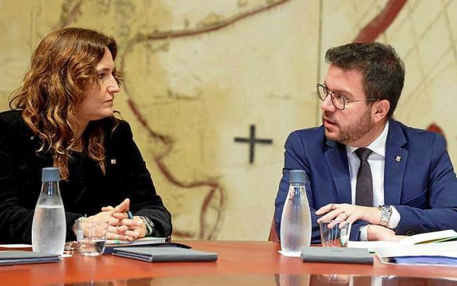 Pere Aragonès ha anunciado que la vicepresidenta del Govern, Laura Vilagrà, volverá a ser la número dos de la plancha electoral de ERC.