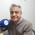 El presidente del PP vasco, Javier de Andrés, durante su entrevista en Onda Vasca.