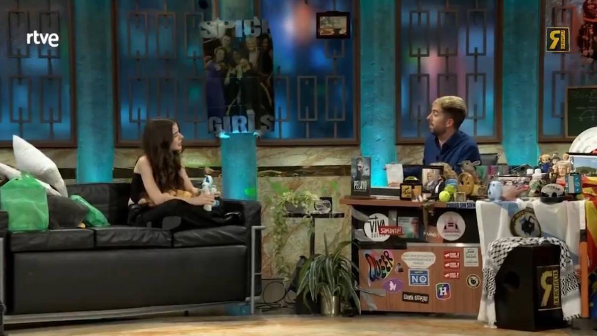 Cristina Lora en 'La Revuelta'