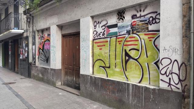 Pintadas registradas en Ordizia.