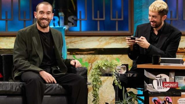 Jorge Ponce y David Broncano, ayer en 'La Revuelta'