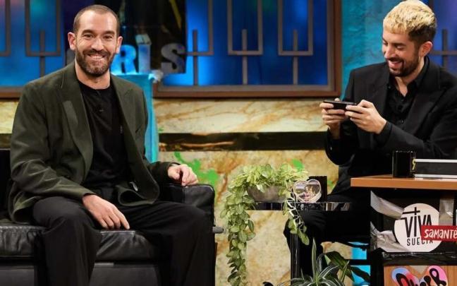 Jorge Ponce y David Broncano, ayer en 'La Revuelta'