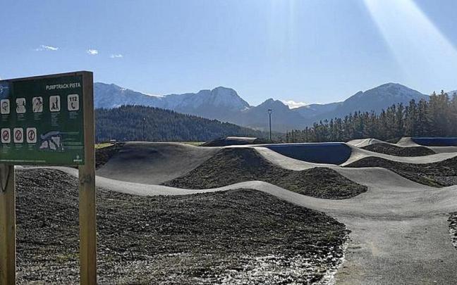 Berriz estrena su primer pumptrack.