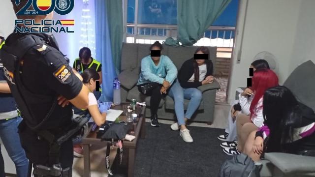 Imagen de archivo de una operación policial contra la prostitución.