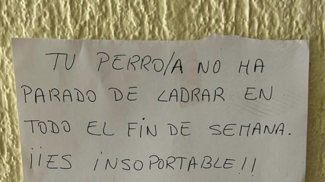 La guerra entre dos vecinos por un perro se hace viral y reabre el debate sobre los ladridos.