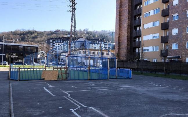 Parcela en la que se ubicará el ambulatorio / Aitziber Muga Parcela en la que se ubicará el ambulatorio