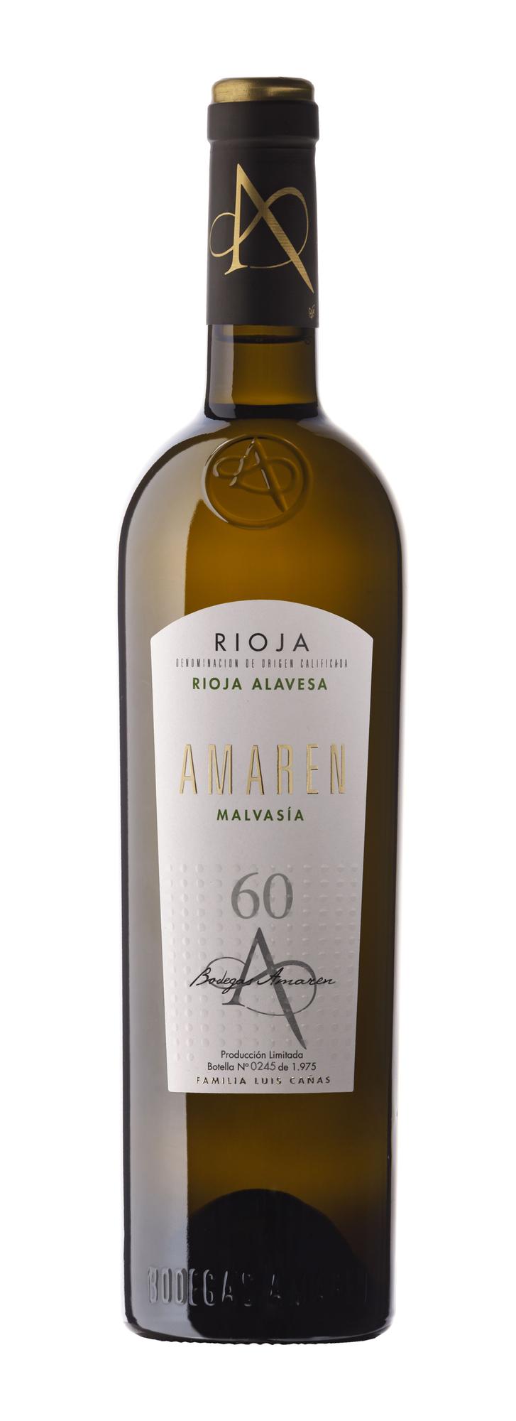 Una de las botellas catadas.